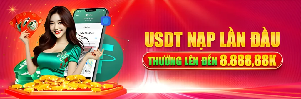 8qbey tặng nạp USDT nhận tới 8.888k